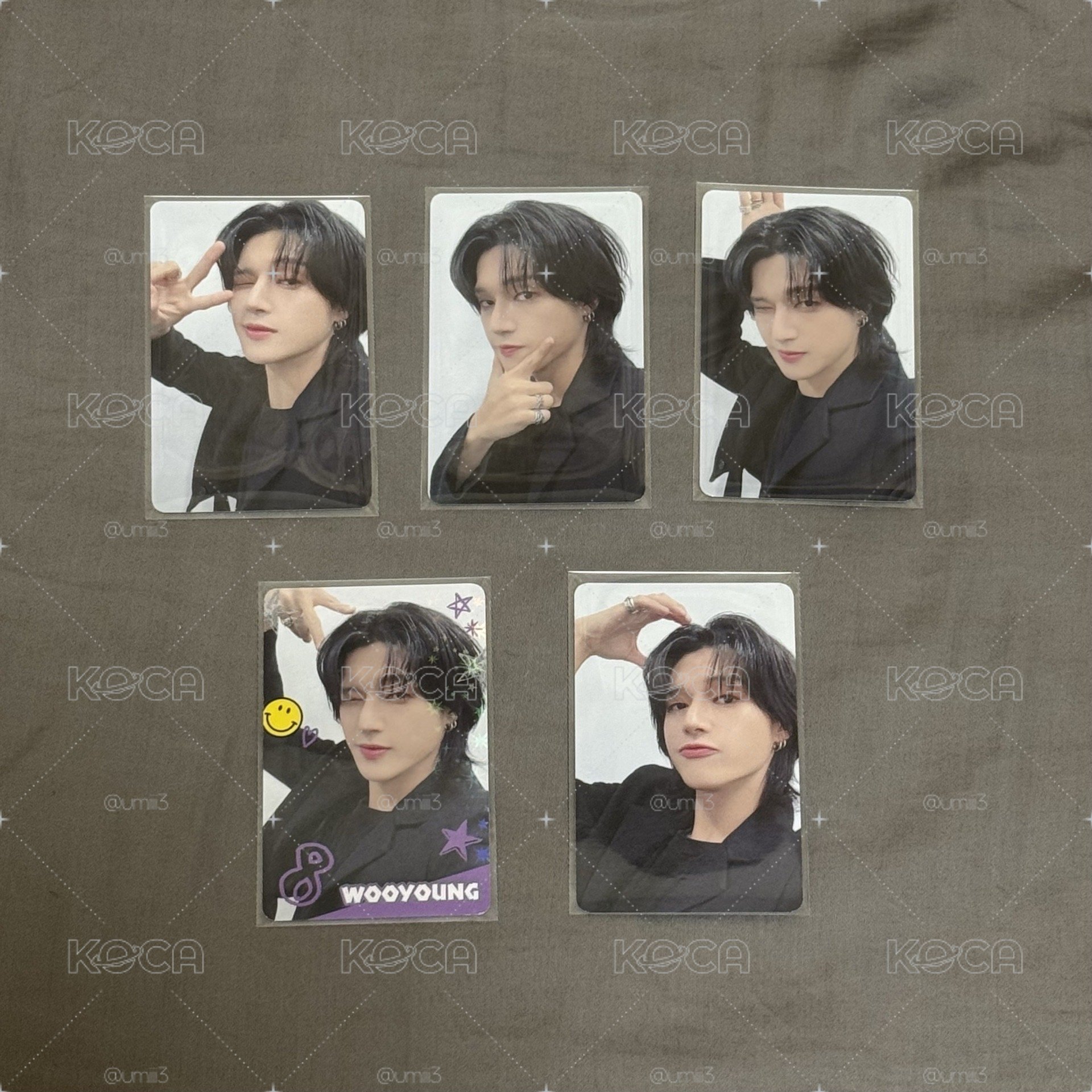 ATEEZ 榮小盤 飯咪卡包 