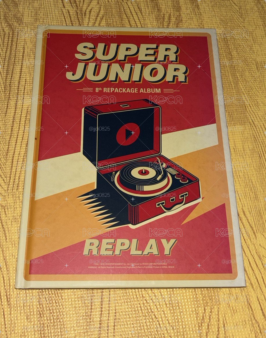 Super junior 正規八 一般版 全專