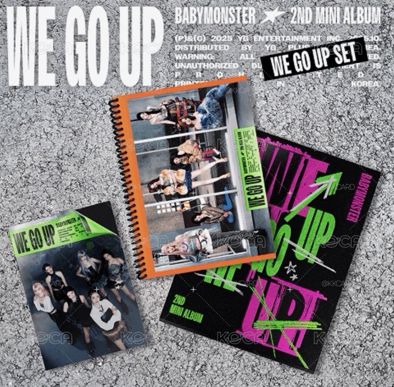 BABYMONSTER WE GO UP 專輯 全新未拆