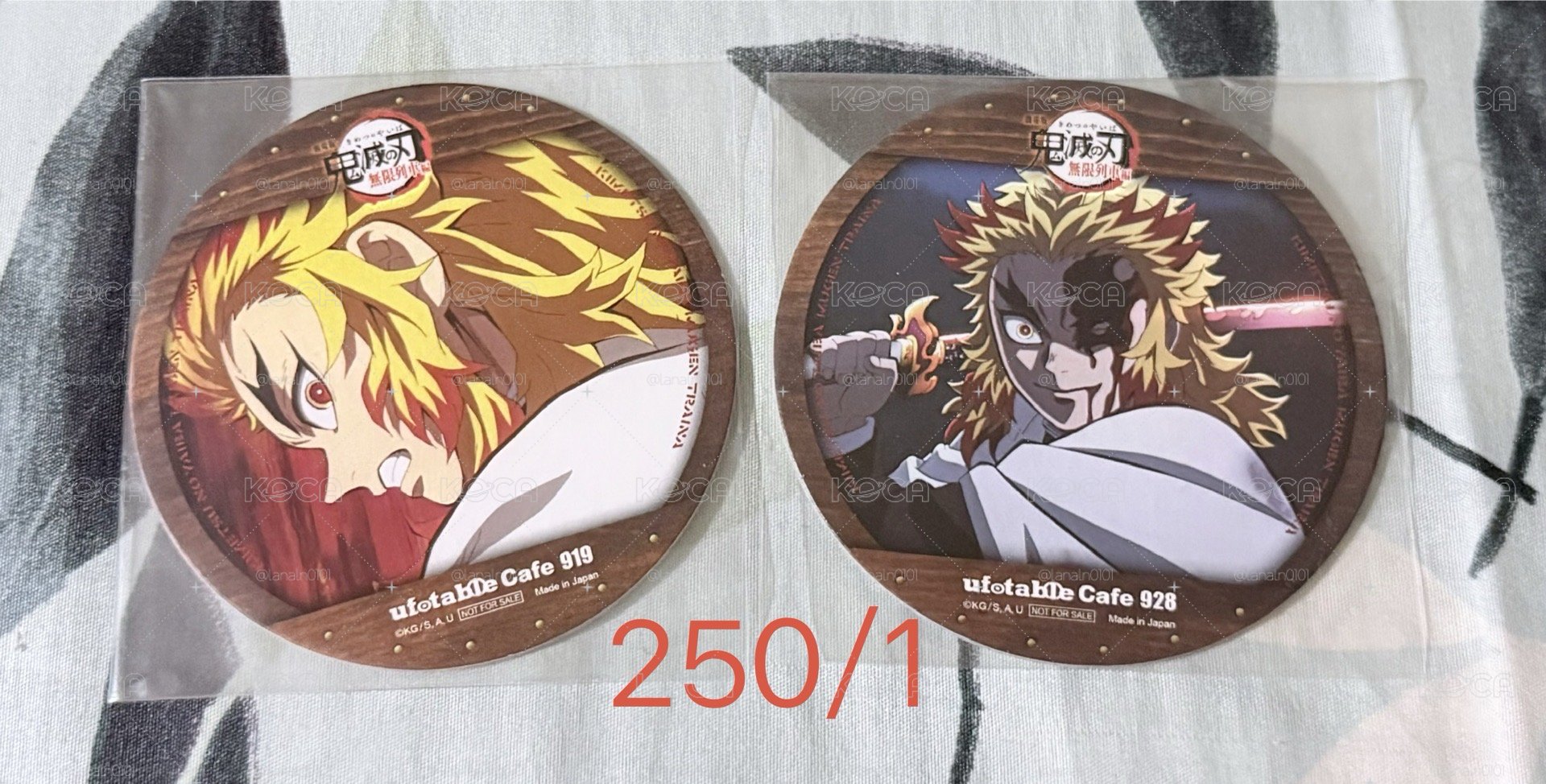 鬼滅之刃 煉獄杏壽郎 可拆需多帶 （紫色❌就是已無）