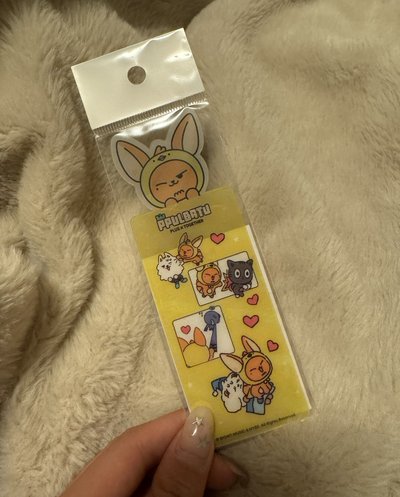 TXT 角巴兔 首爾文具展 黃春/勇猛/松喵 書籤