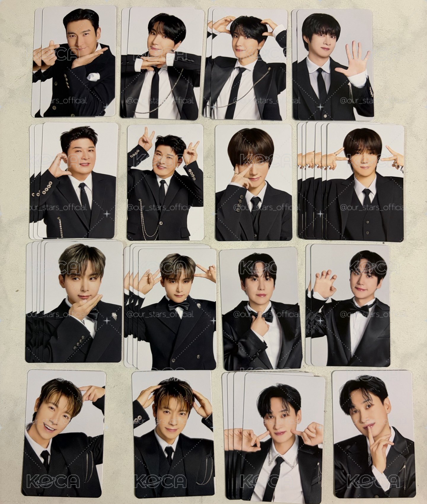 Super Junior 日本 官方 Super Show 10 滿額卡 小卡