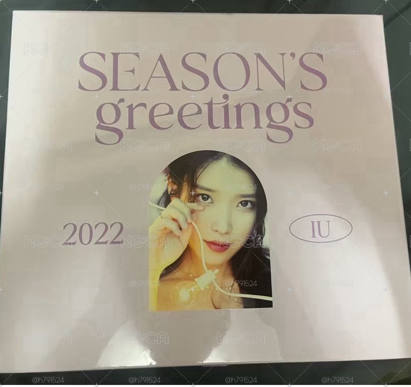 IU 李知恩 2022年曆 全新未拆