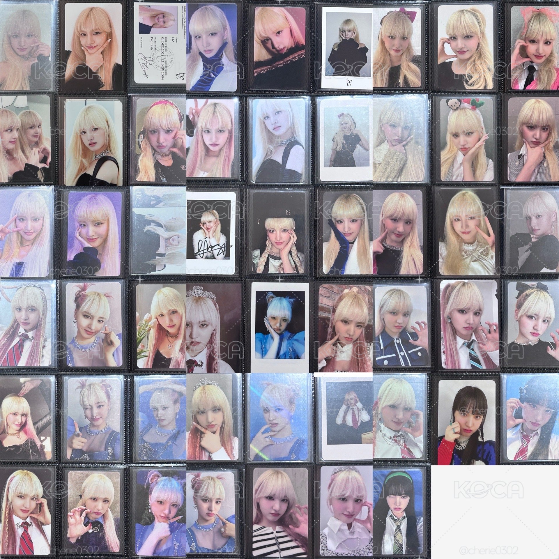 IVE ELEVEN LOVE DIVE AFTER LIKE 早期 Liz盤