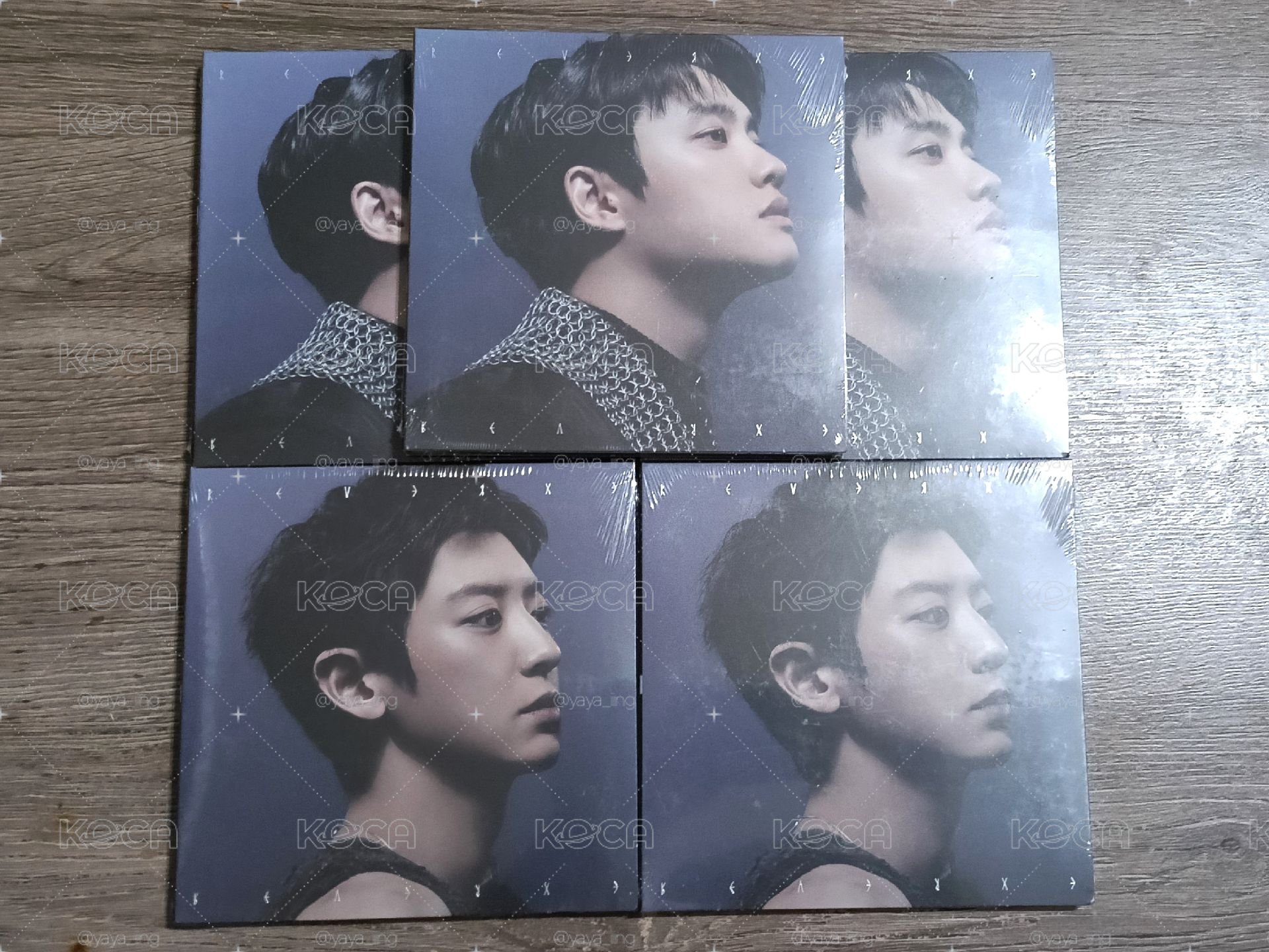 EXO 正八 單封