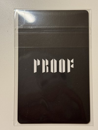 Proof 日咖 特典卡 愛心閃卡 泰亨
