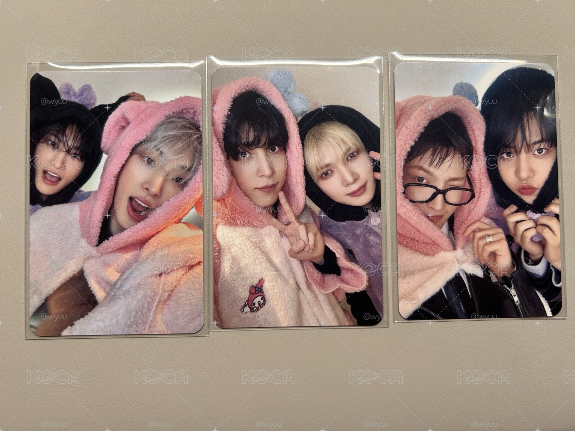 ATEEZ 睡衣雙人卡三張