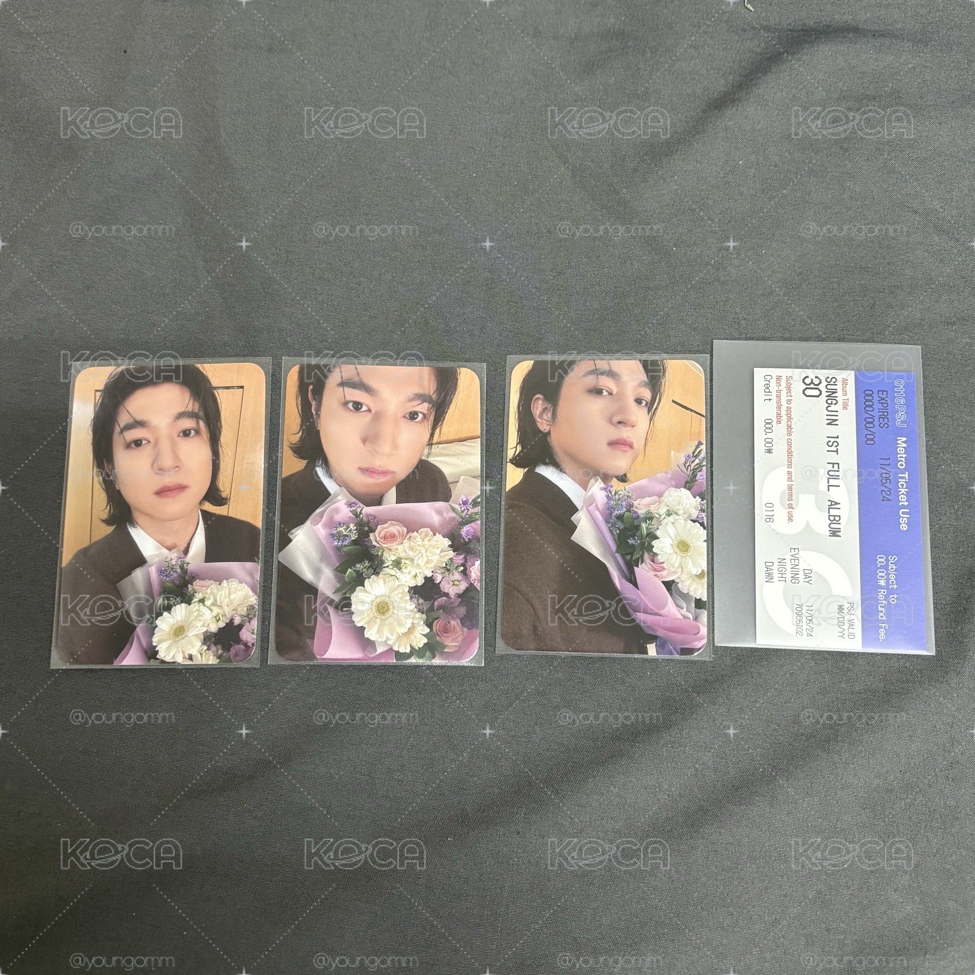 晟鎮 30 whosfan 特典捧花卡（需多帶賣場🍀小卡）
