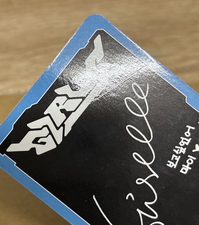 （瑕）Girls 專輯卡 K版吉