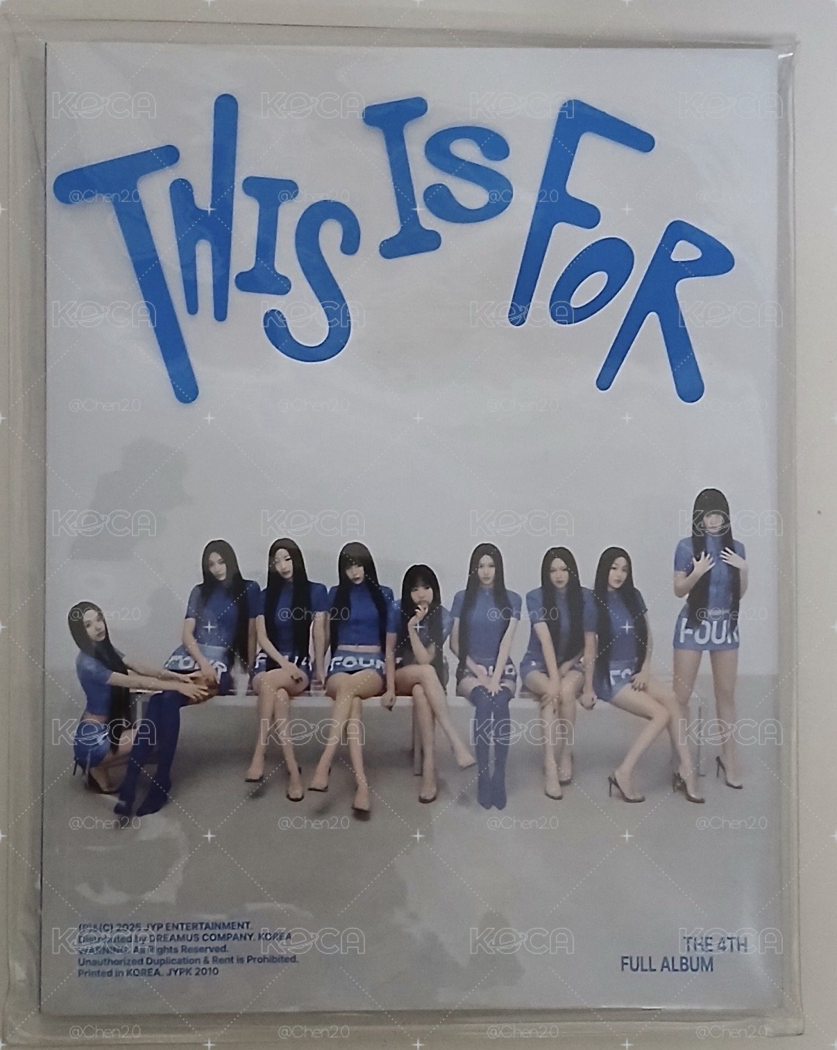 TWICE this is for正規四藍版全專