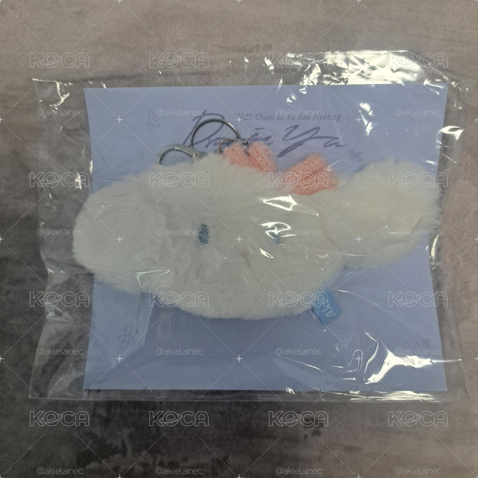立于FM兔子娃娃