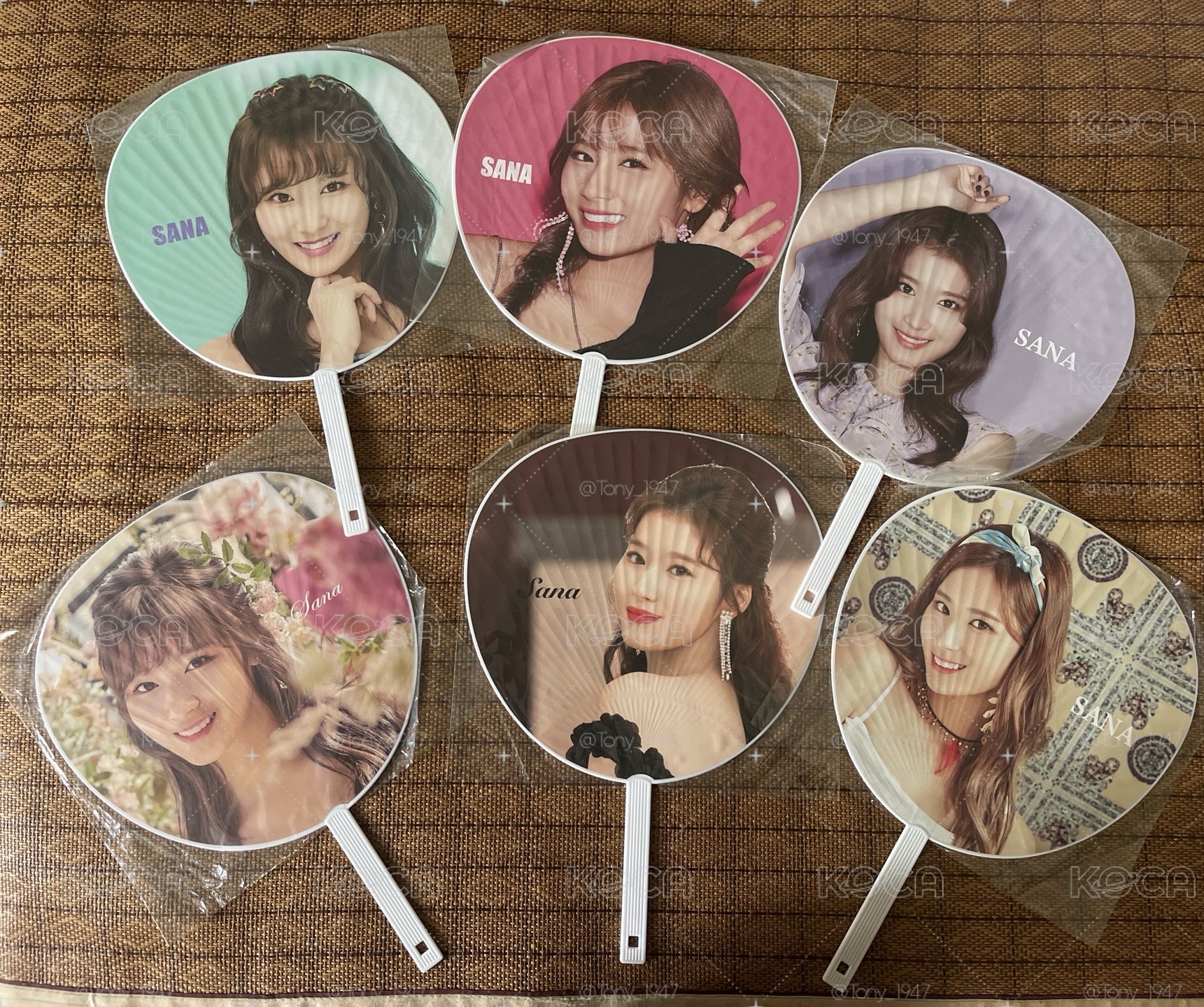 Sana扇子*6
