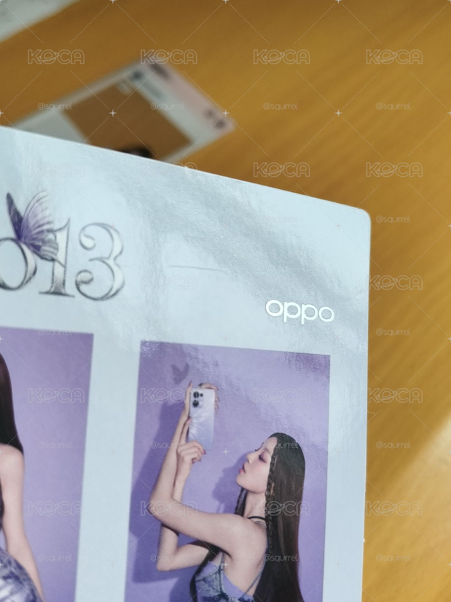 雨琦oppo reno13 pro 透卡+人生四格！