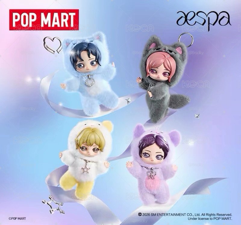 pop mart X aespa（已買到）