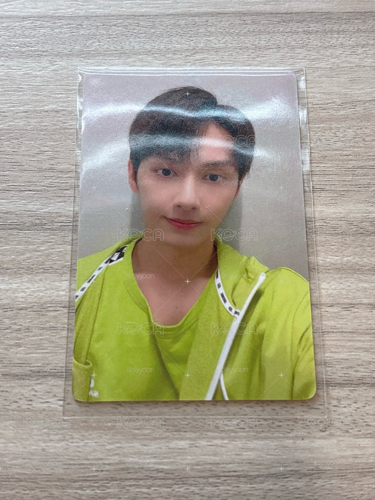 Jun 俊 MINI9 yzy E 簽售卡 