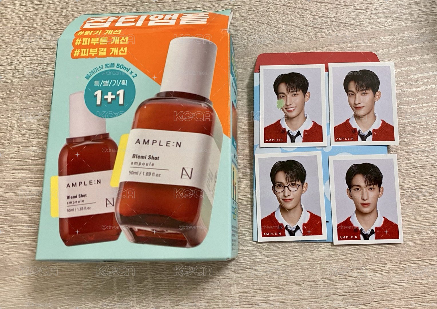 AMPLE：N DK證件照+淡斑精華套組