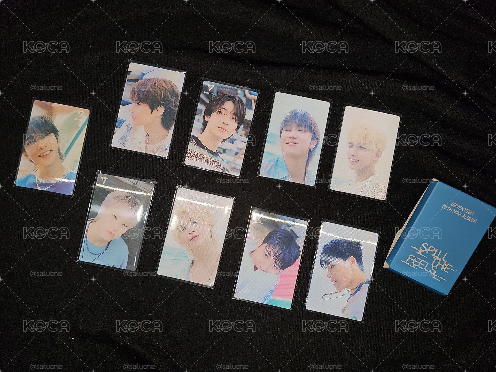 SEVENTEEN 快閃店 3D變化卡小卡 小卡冊