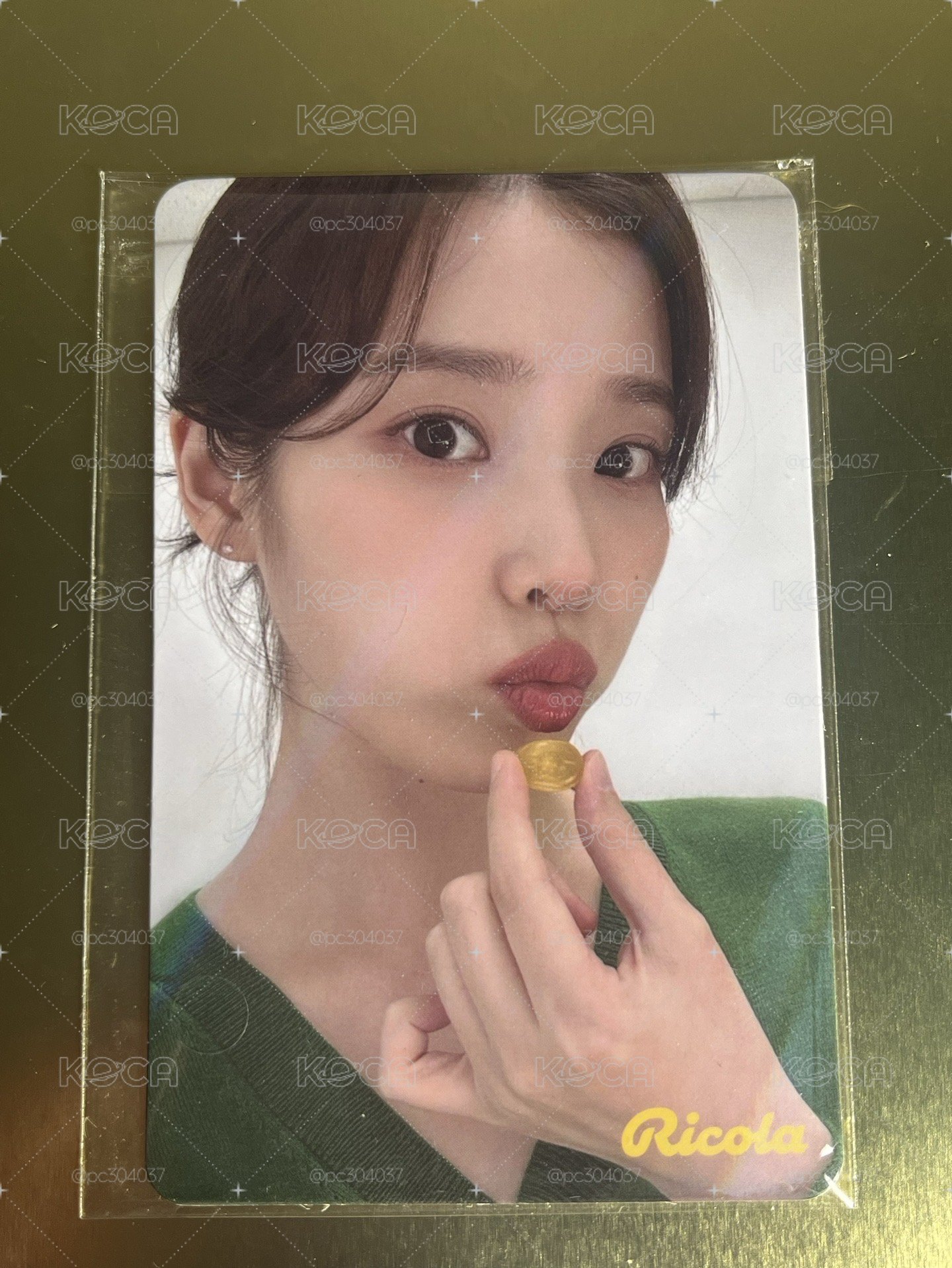 IU 喉糖小卡