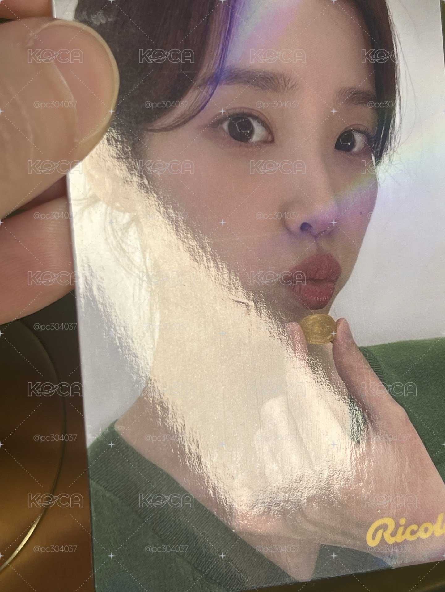 IU 喉糖小卡