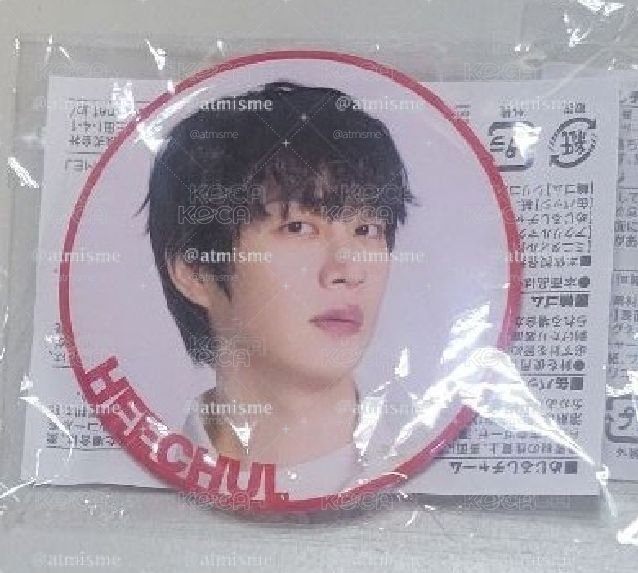 SuperJunior 希澈 SJ MARKET 日本 扭蛋徽章