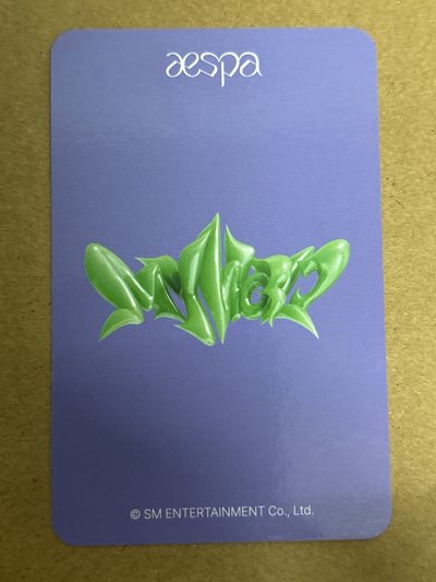 （瑕）MY WORLD el 特典卡 3.0柚