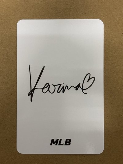 （瑕）代言卡 MLB