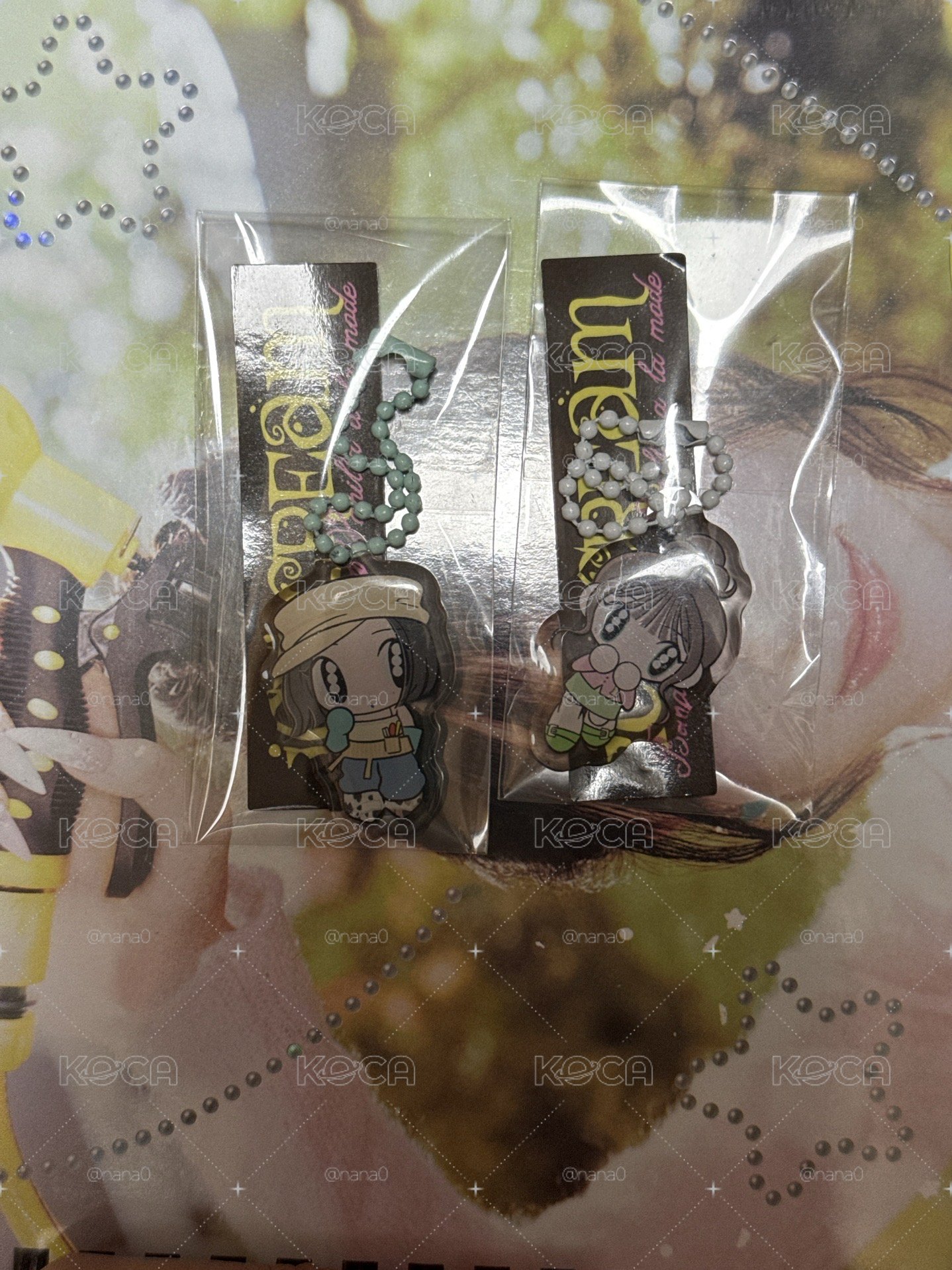 yuna未拆專一套送小吊飾