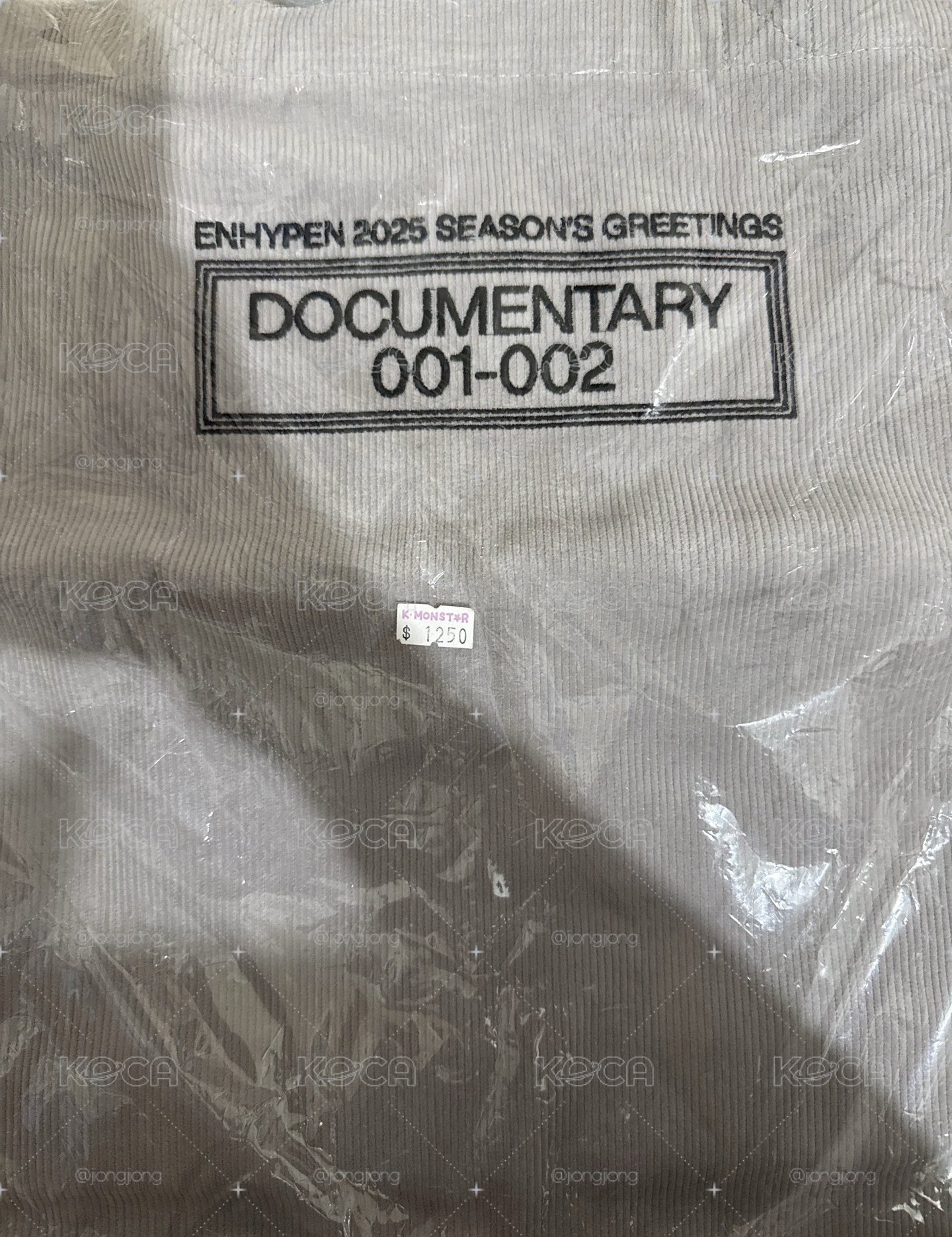 ENHYPEN 2025 SEASON’S GREETING ECO BAG 
