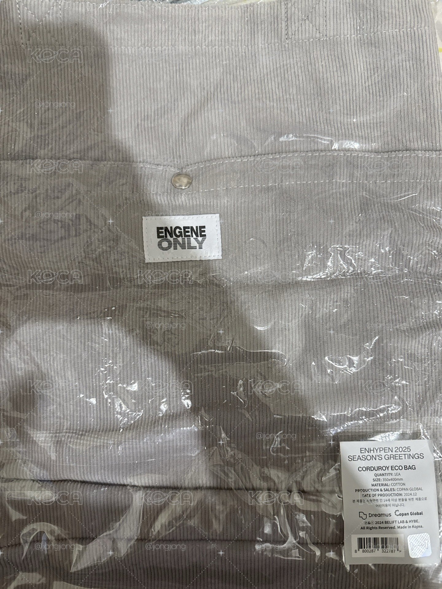 ENHYPEN 2025 SEASON’S GREETING ECO BAG 