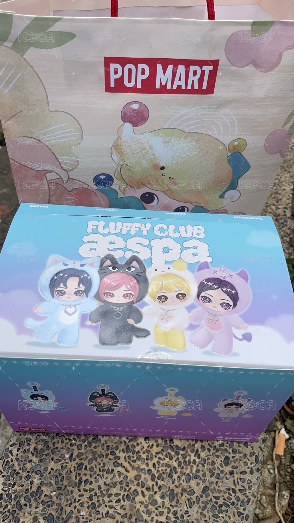 aespa泡泡瑪特現貨