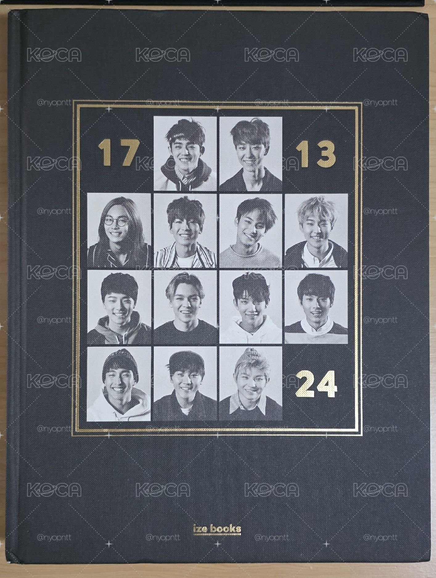 SEVENTEEN 【 17  13  24 】 ize photobook 寫真書