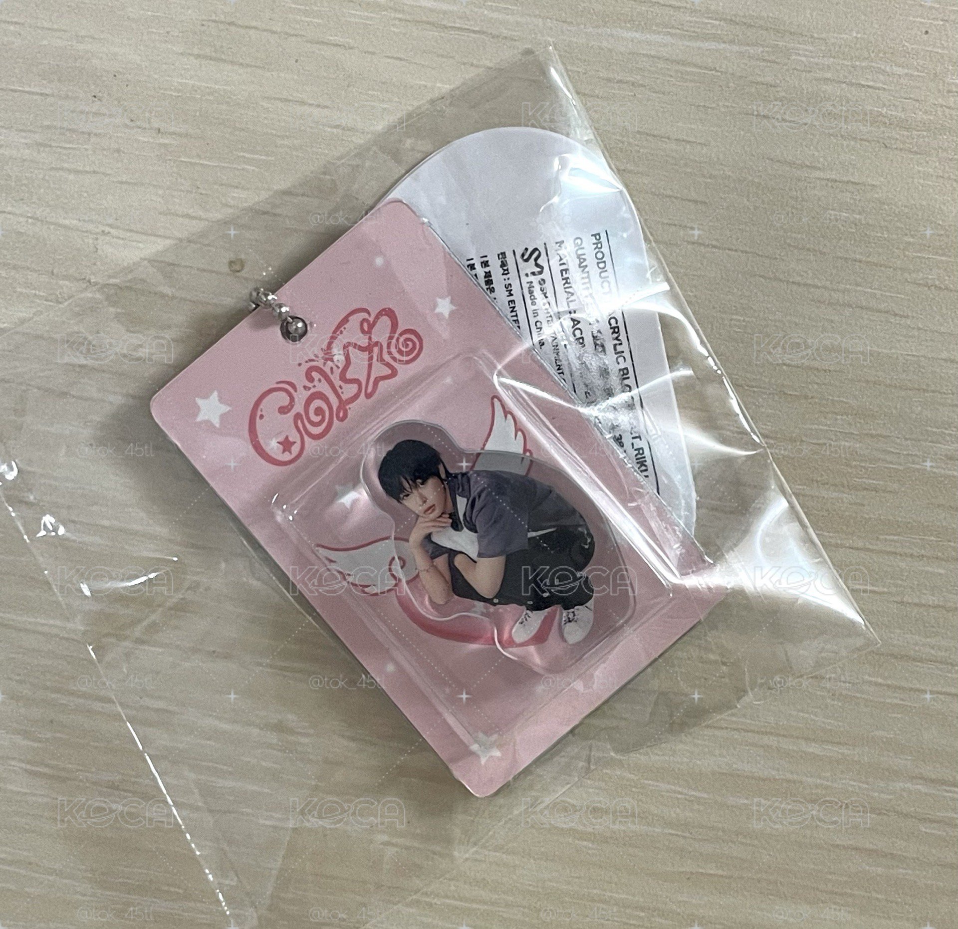 壓克力積木吊飾Riku