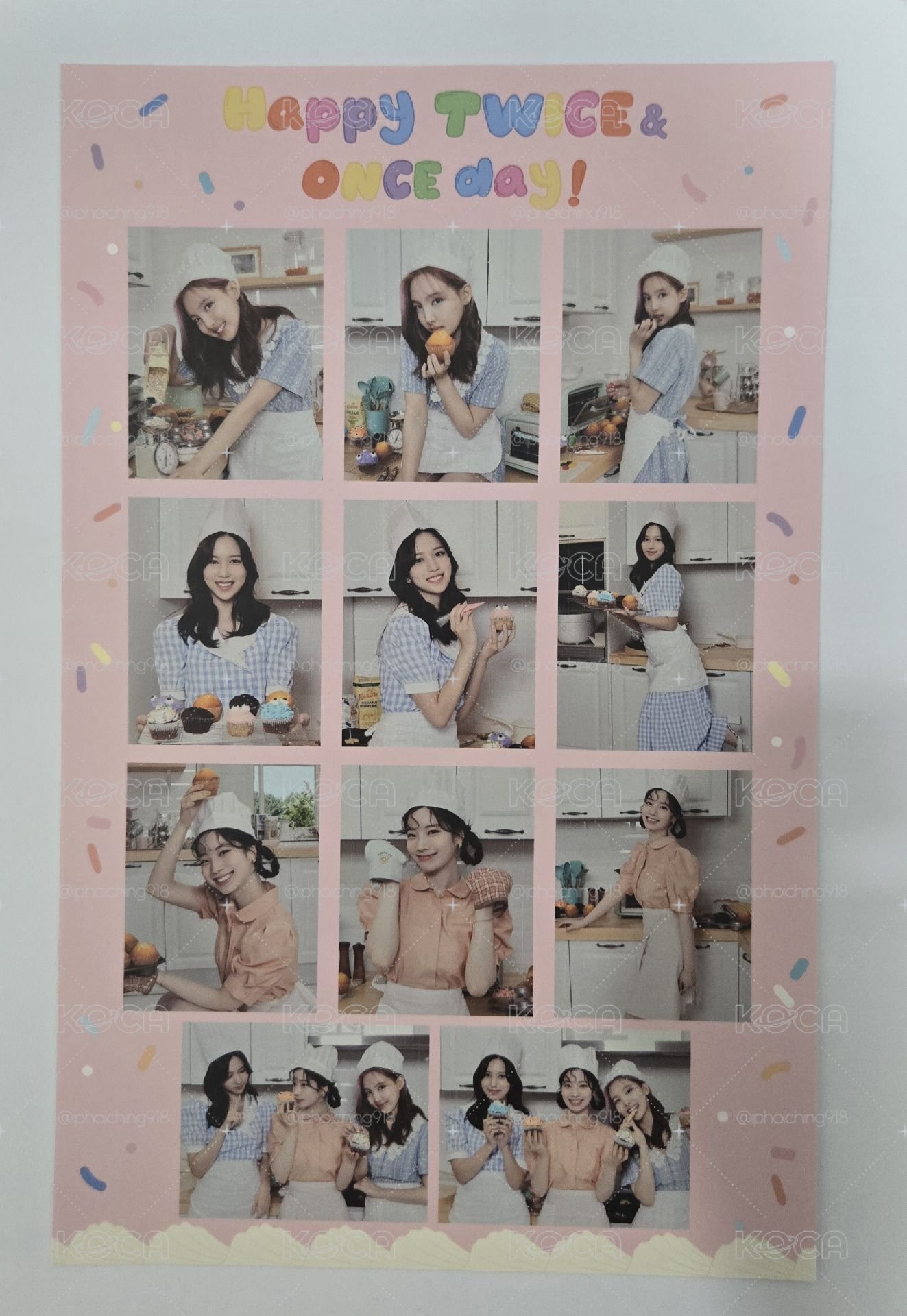 6周年 HAPPY TWICE&ONCE DAY貼紙組