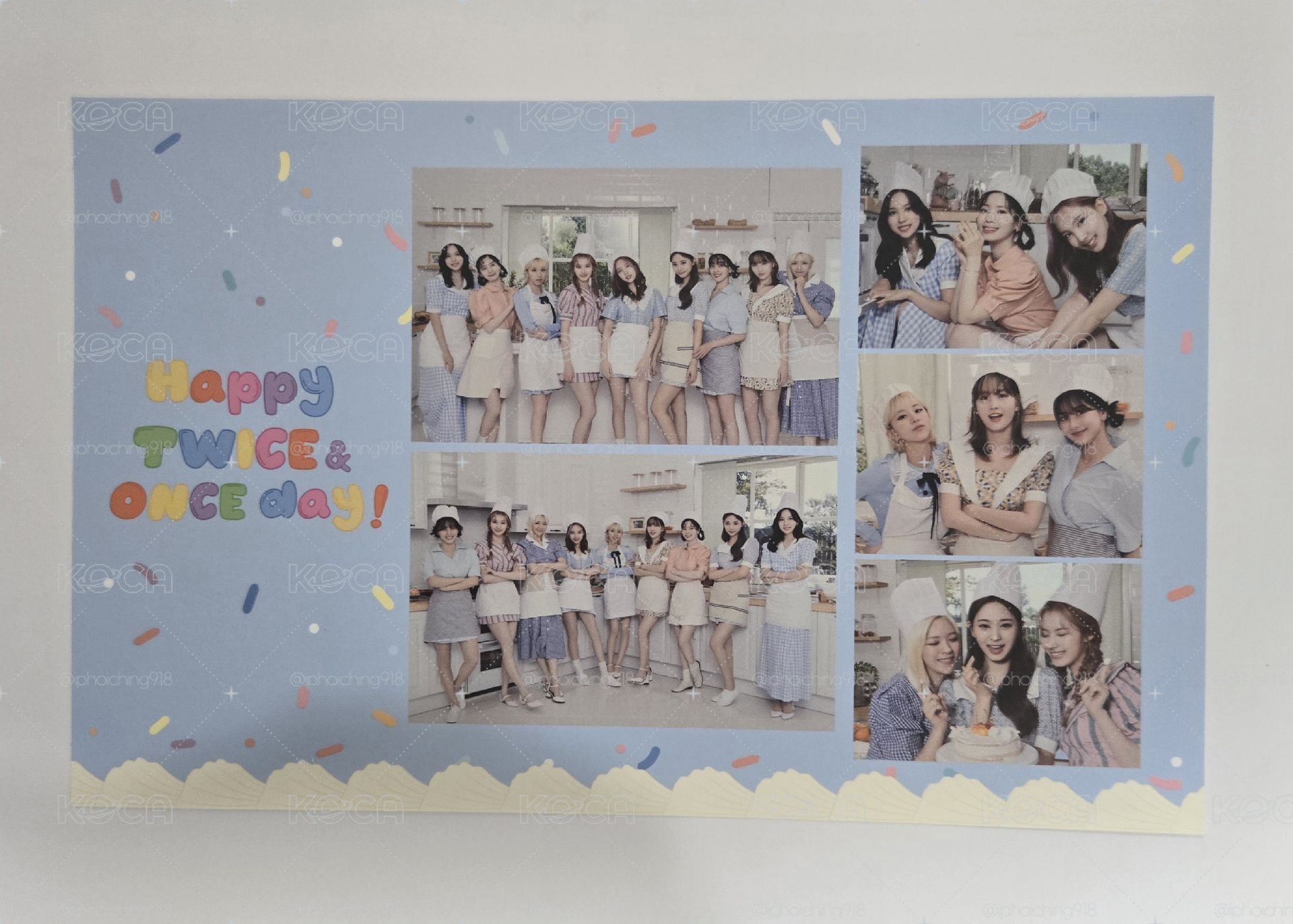6周年 HAPPY TWICE&ONCE DAY貼紙組