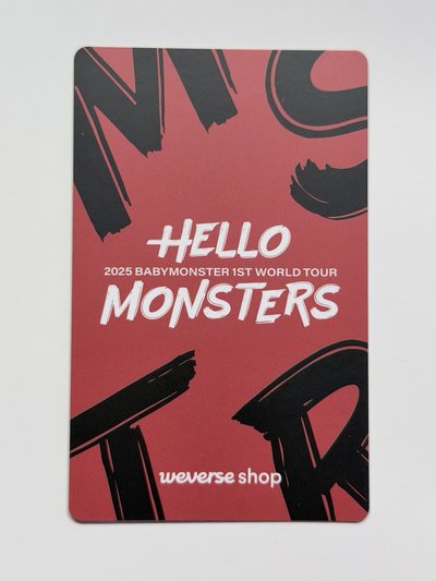 首爾展位 入場卡 / 場限卡