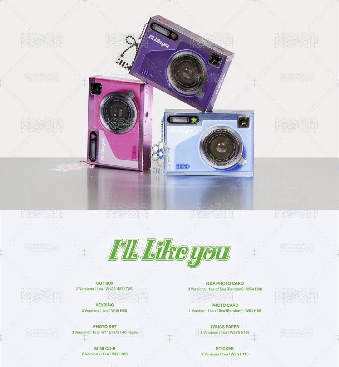 ❤️‍🔥ILLIT相機專三個版本都有也可以一起買