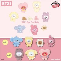 BT21 萬代 Baby Eco Fur系列