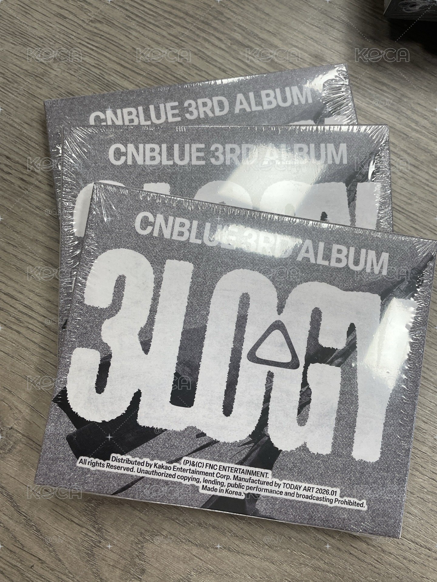 CNBLUE 3LOGY未拆專