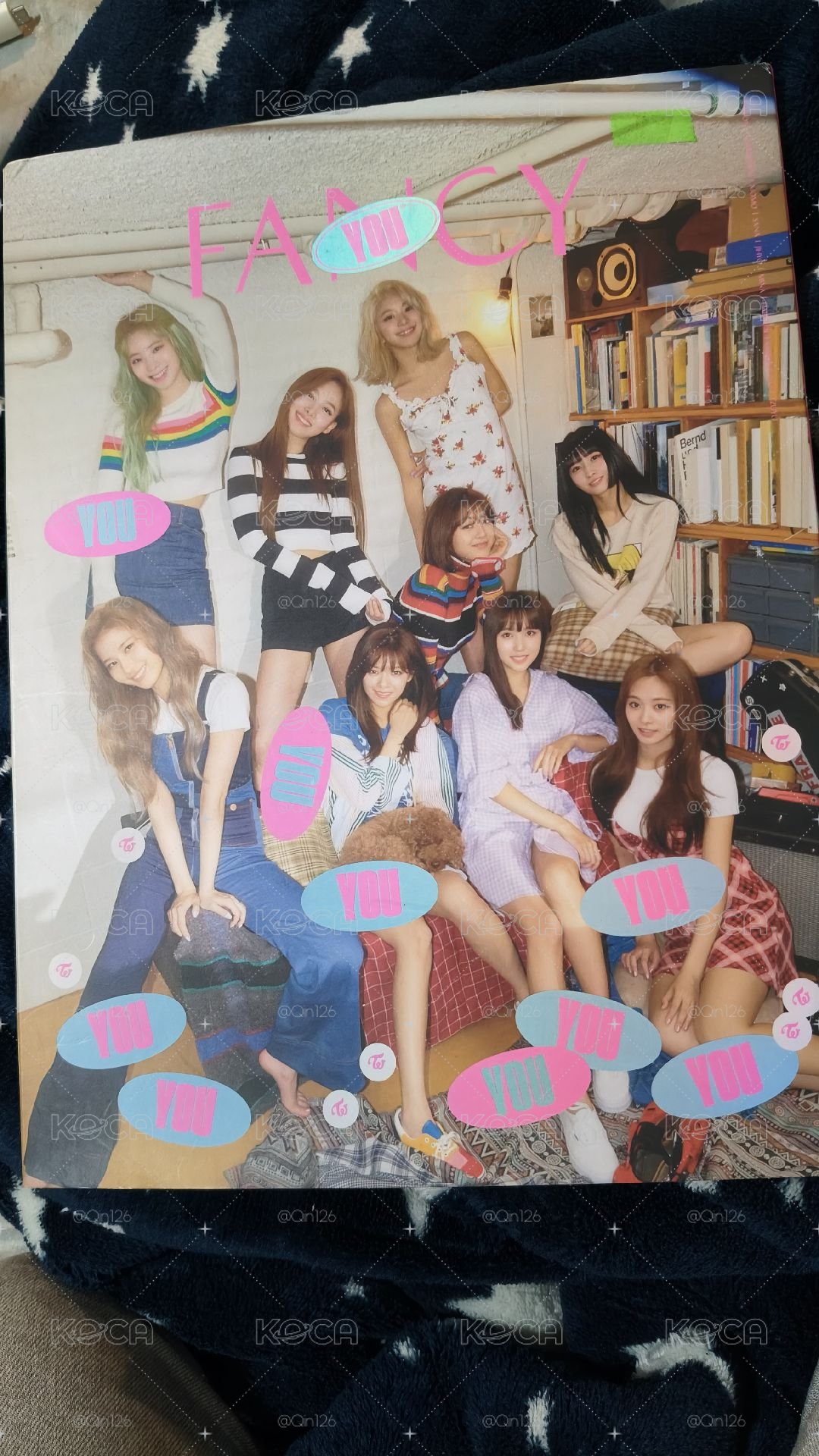 Twice fancy 空專 CD 封面人物：MOMO
