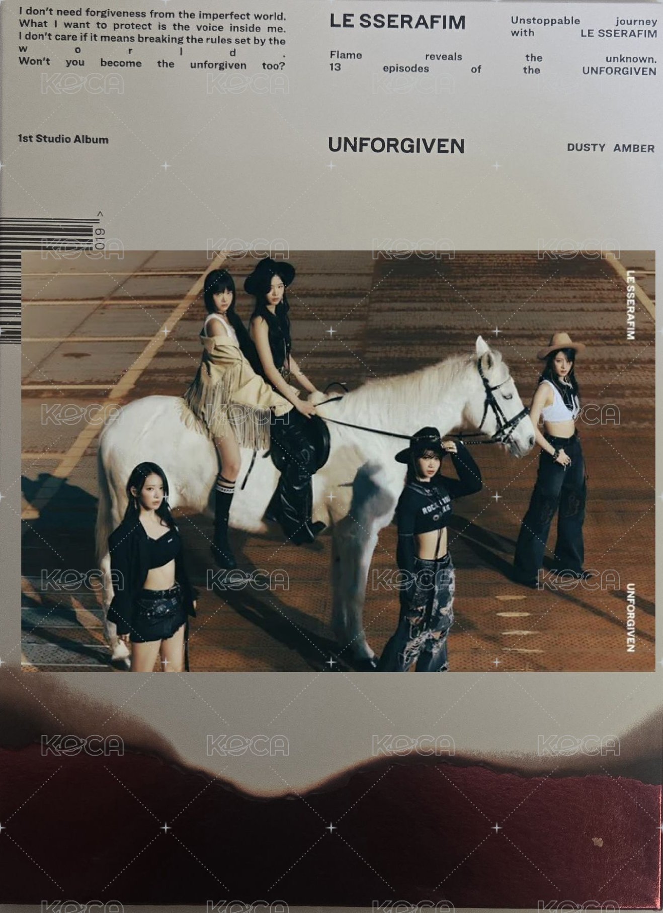 UNFORGIVEN 專輯 Vol.2 [DUSTY AMBER]