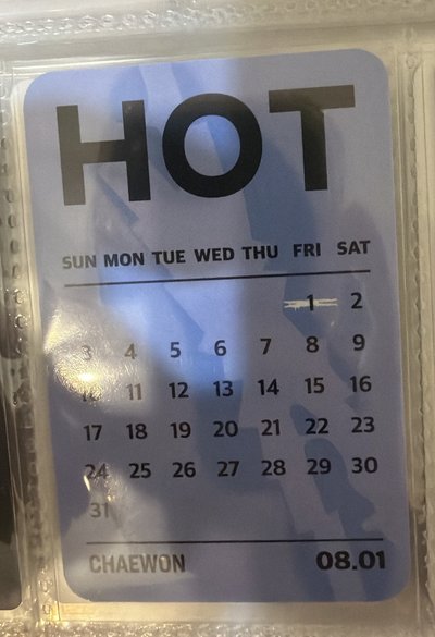 HOT yes24 單封預售 特典卡 生日卡背