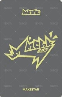 Mmchk ms 東京線下 合影會 簽售卡 相機 ver. 背面