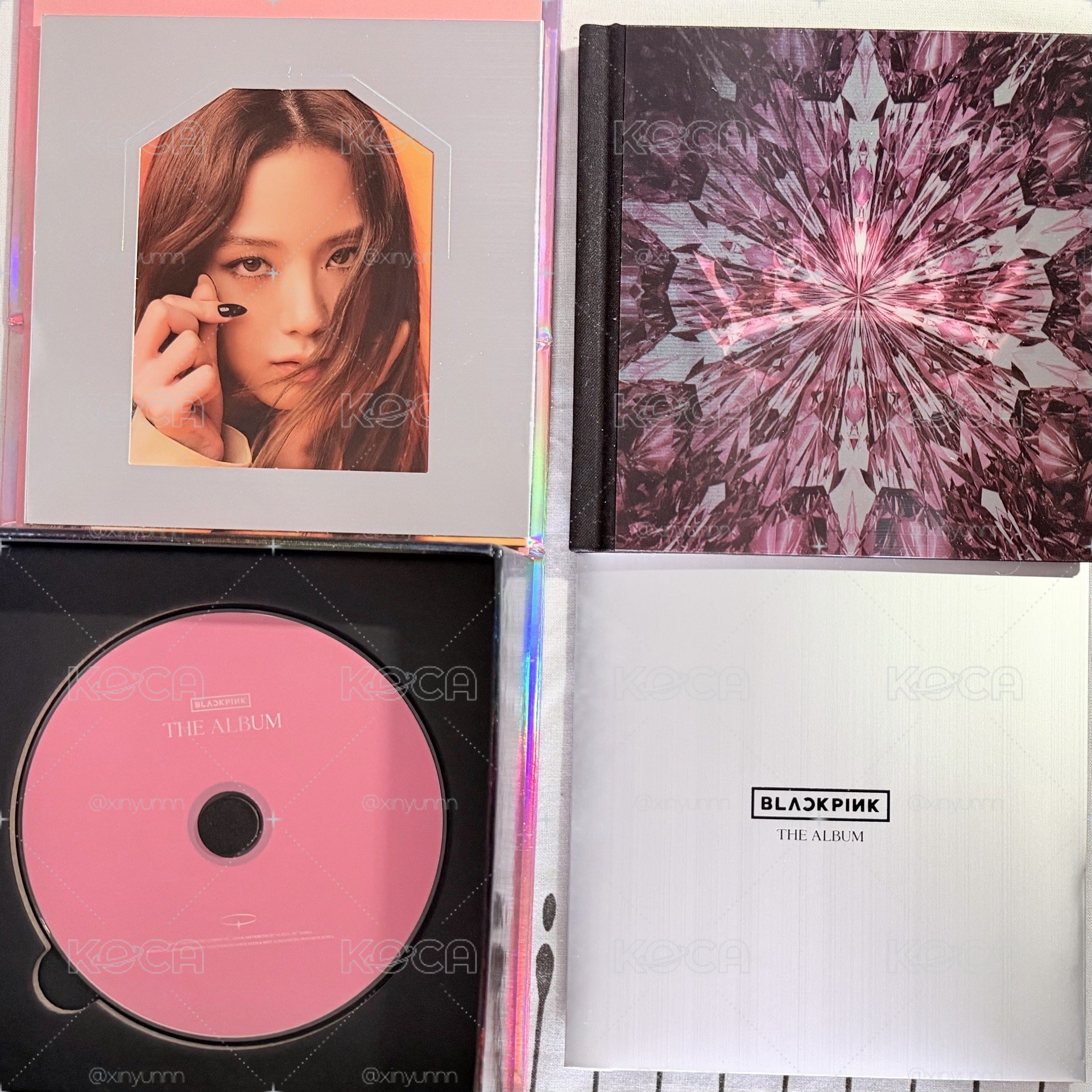 BLACKPINK The Album 全專（配置分多張圖片拍攝）