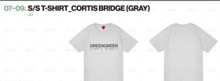 T恤 GRAY(備註尺寸