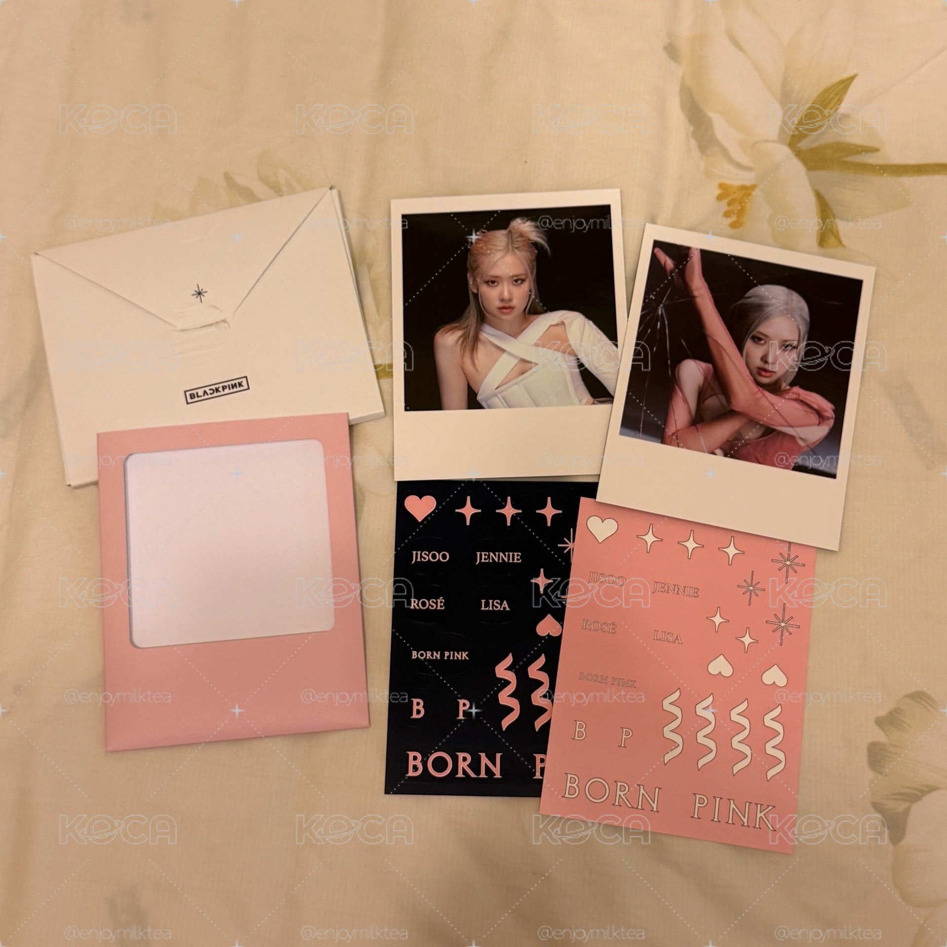 BORN PINK 肉拍立得+ 貼紙 
