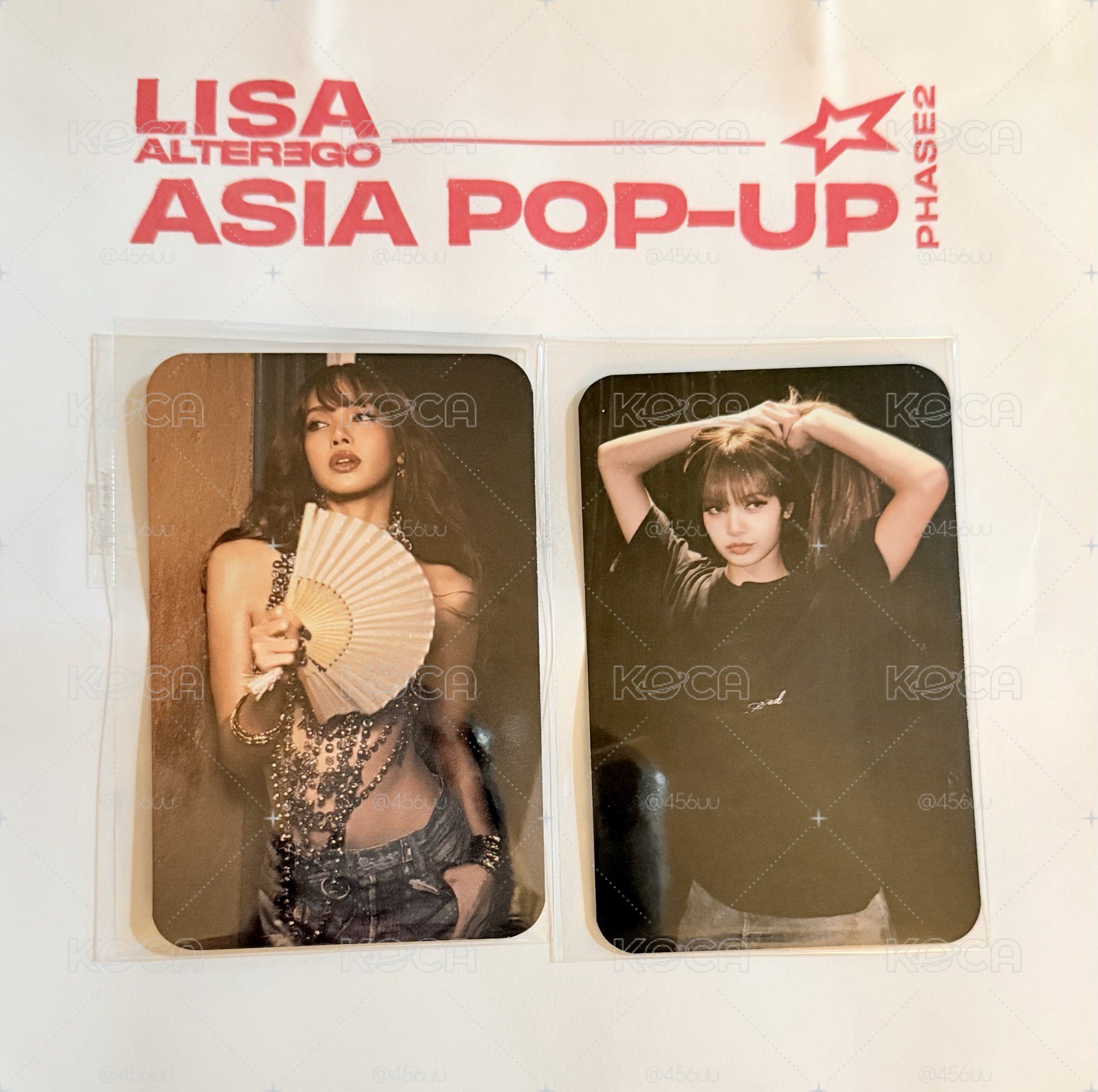 LISA台北快閃滿額「官拍兩張」