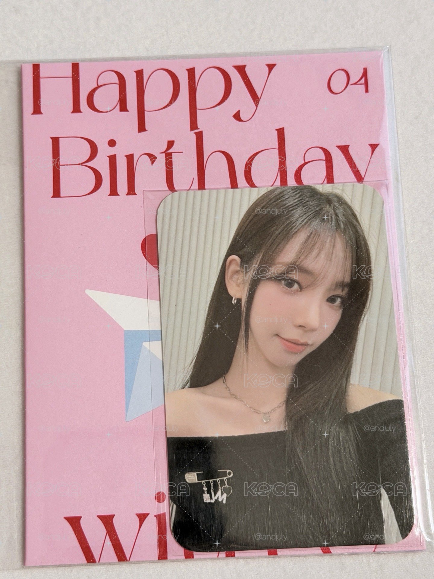 SM 2023 生日卡 未拆含賀卡