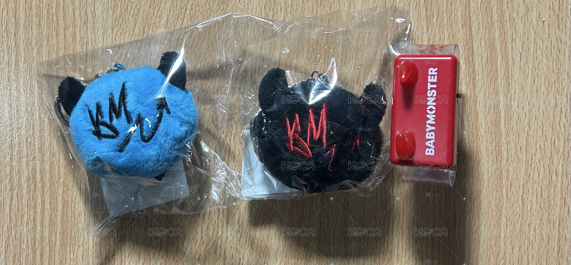 藍球黑球 手環燈