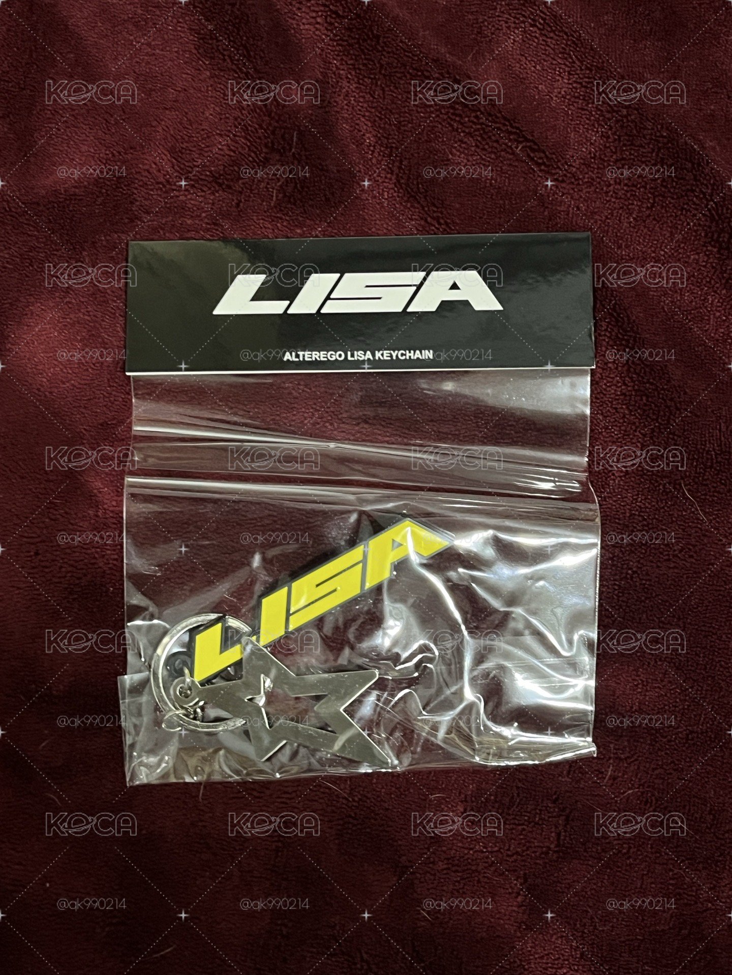 LISA 鑰匙圈 （現貨）