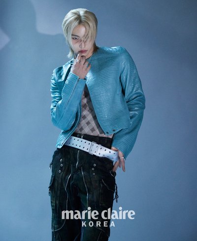 marie claire 4月號 封面張員瑛 附朴星化雙面海報 
